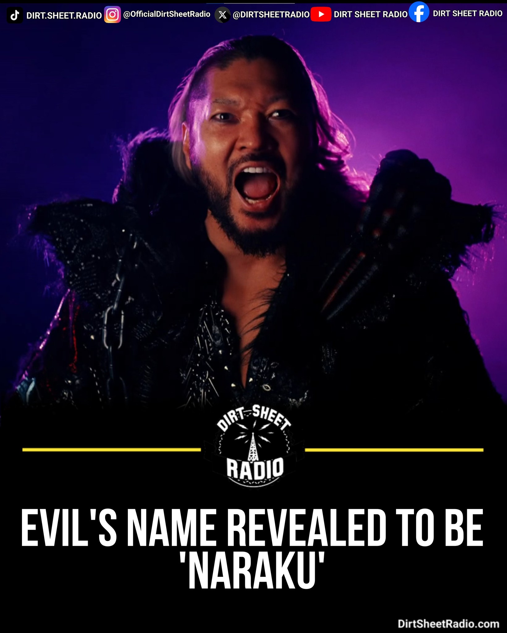 NJPW's Evil joins NXT as Naraku