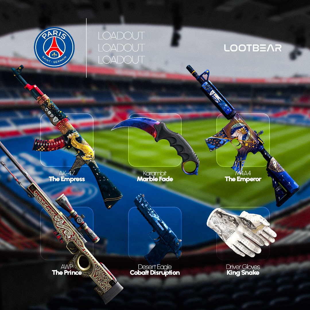 LootBear - . @psg Loadout, like requested! what should we... | Facebook