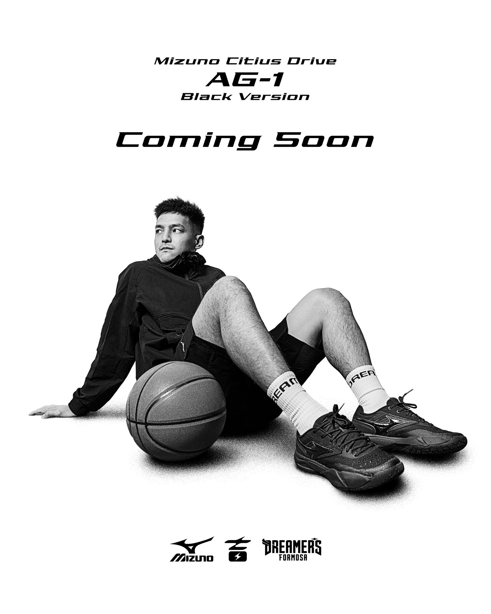 Dreamers News｜ AG1 全黑配色，即將登場！！！ MIZUNO CITIUS DRIVE