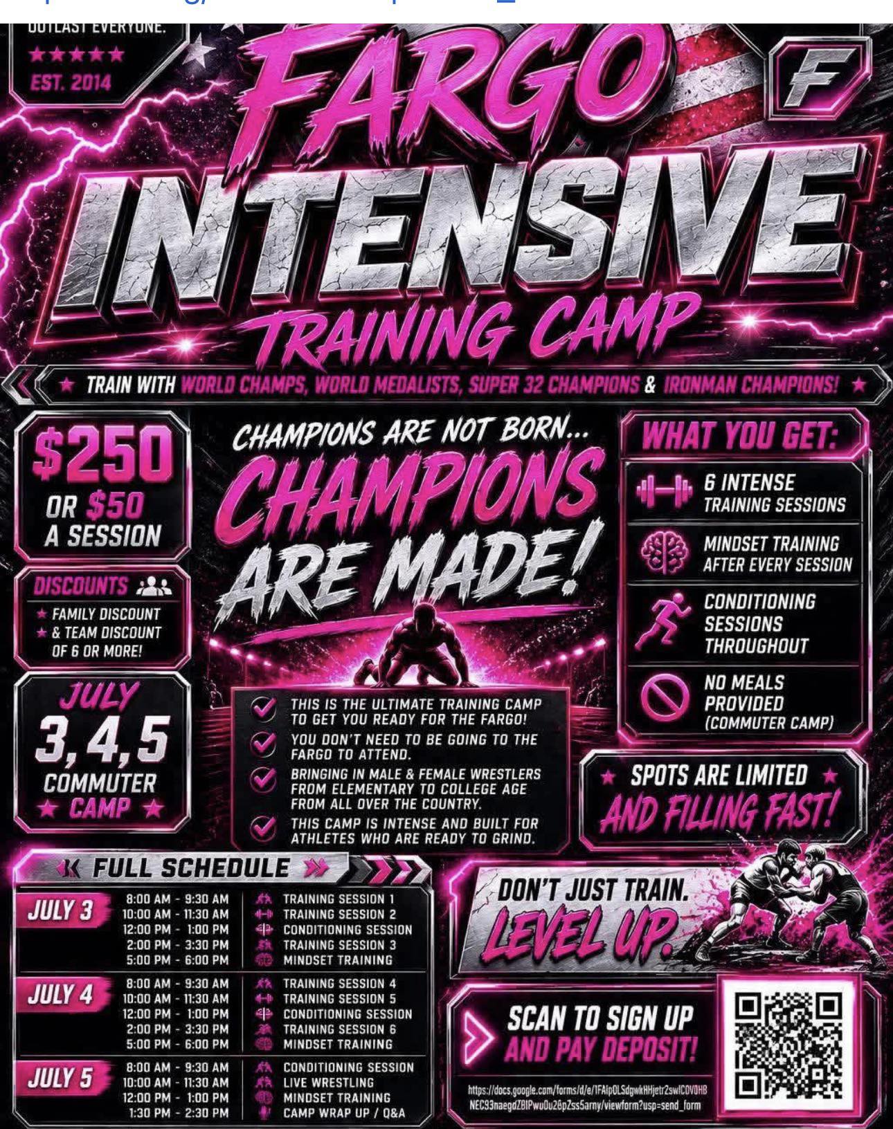 Southeast - Good opportunity for girls looking for one day camps 