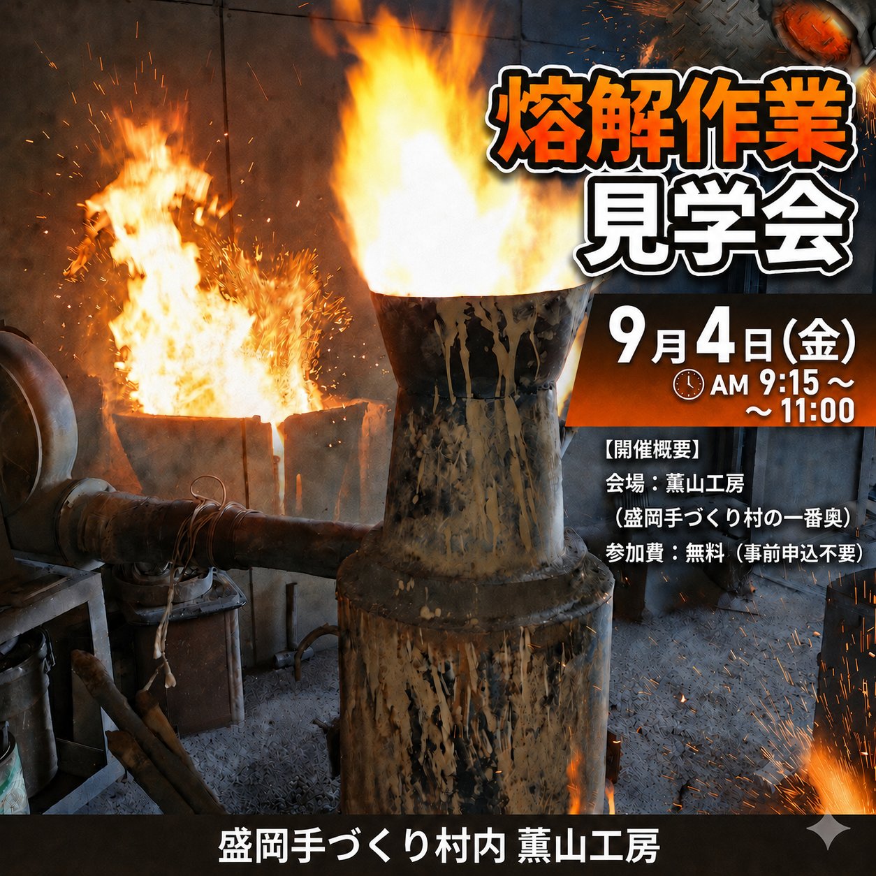 南部鉄瓶 薫山工房 | Morioka-shi Iwate