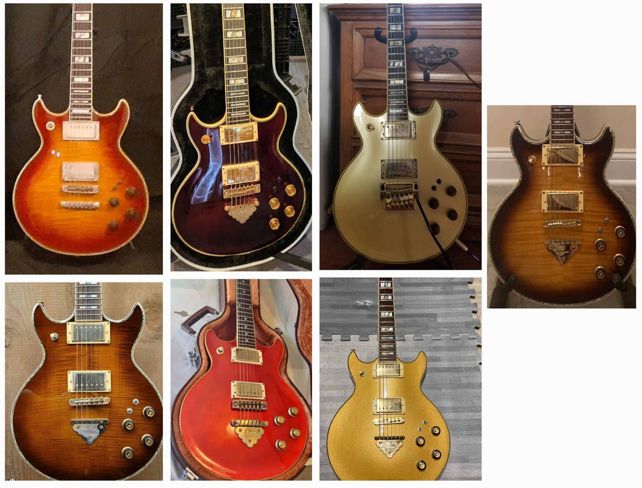 Musician's series guitar models listed