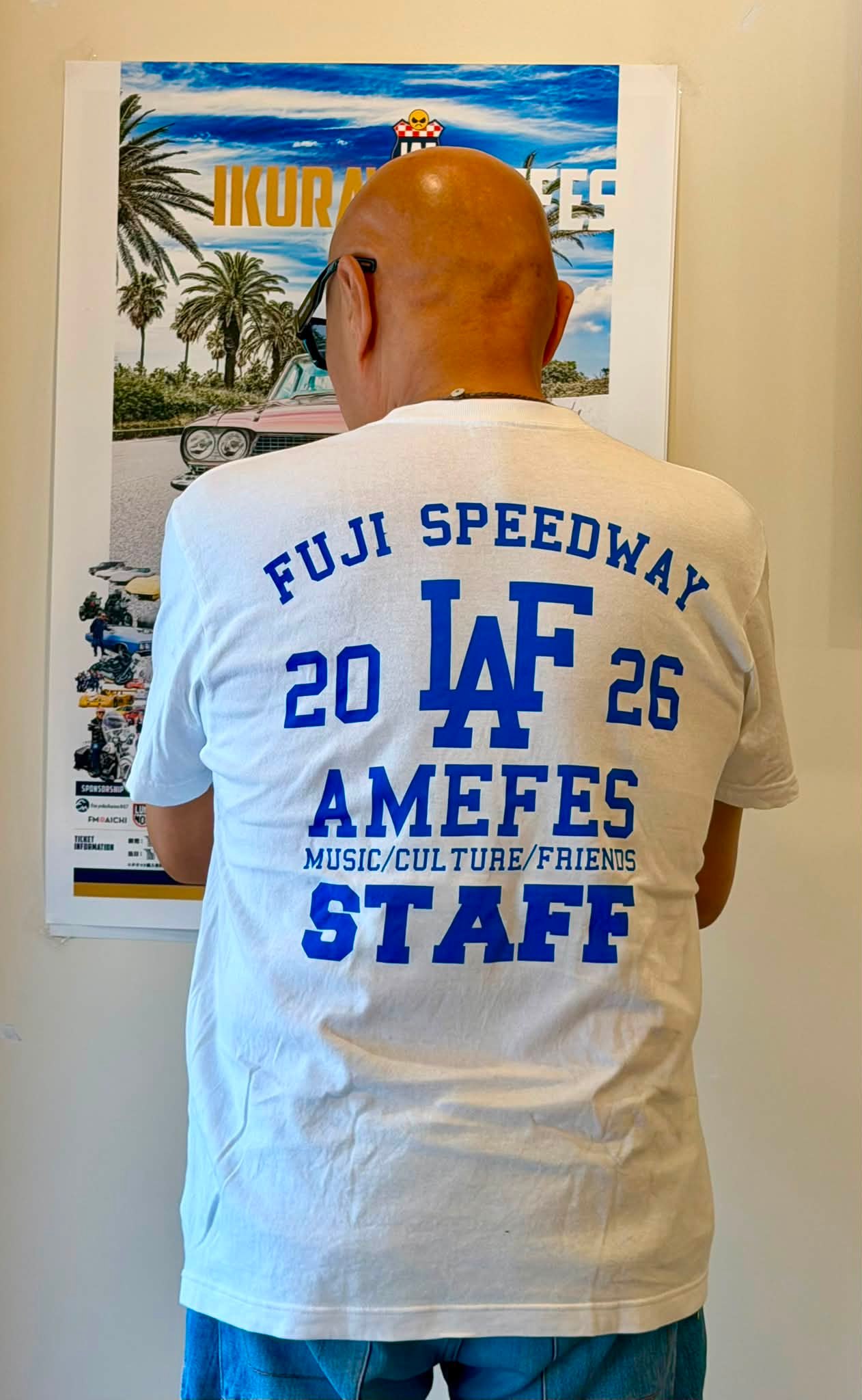 Amefes2026スタッフTシャツオーダー受付中 S.M.L.XL ¥5000- XXL ¥5500