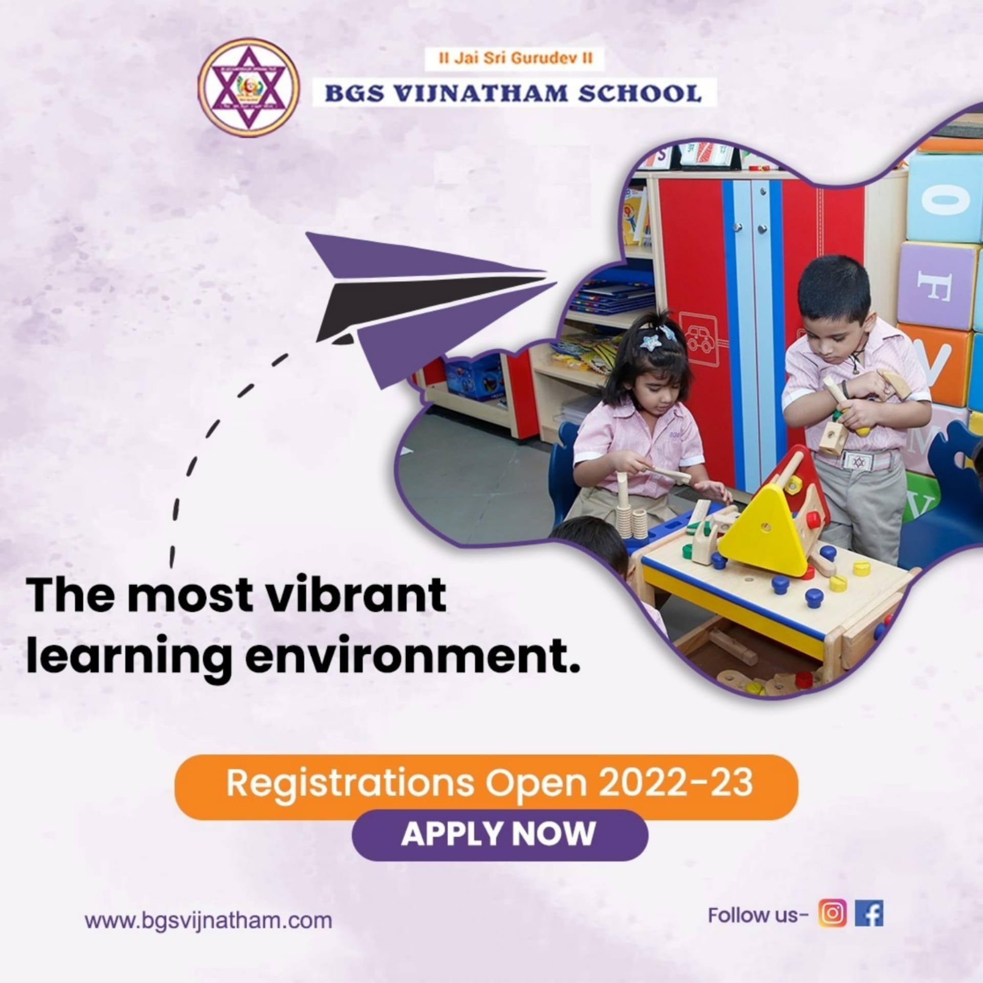 Admissions Open 2022-23 We at BGS... - BGS Vijnatham School