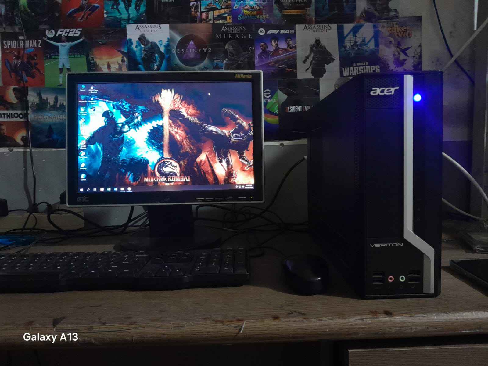 Pc , Cpu , Komputer Fullset - Core i3 Gen4 - Games , edit , desain ...