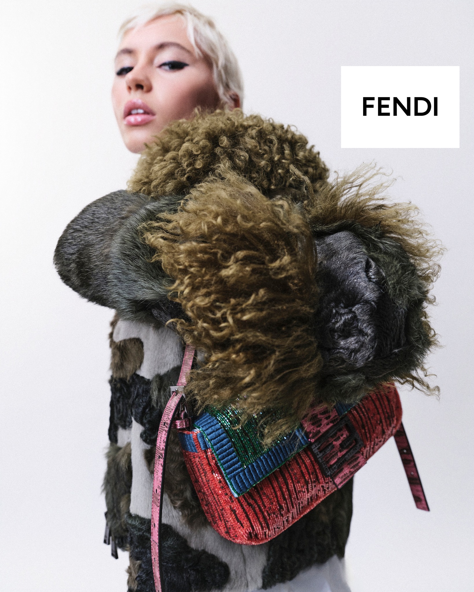 Fendi - Inspired by an archival shape from the late 1990s, the