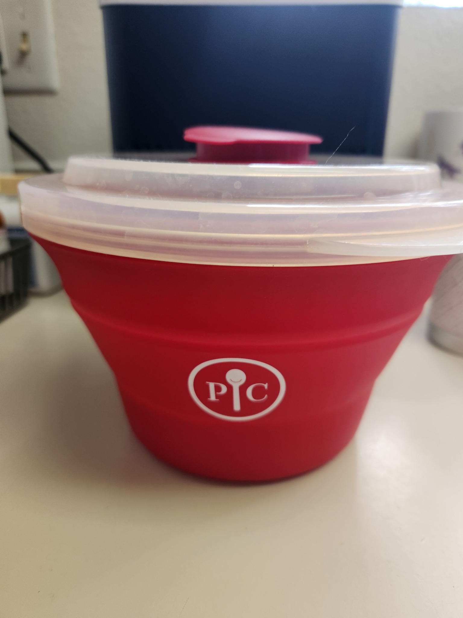 Found a gem today at our local thrift shop still makes tasty popcorn .