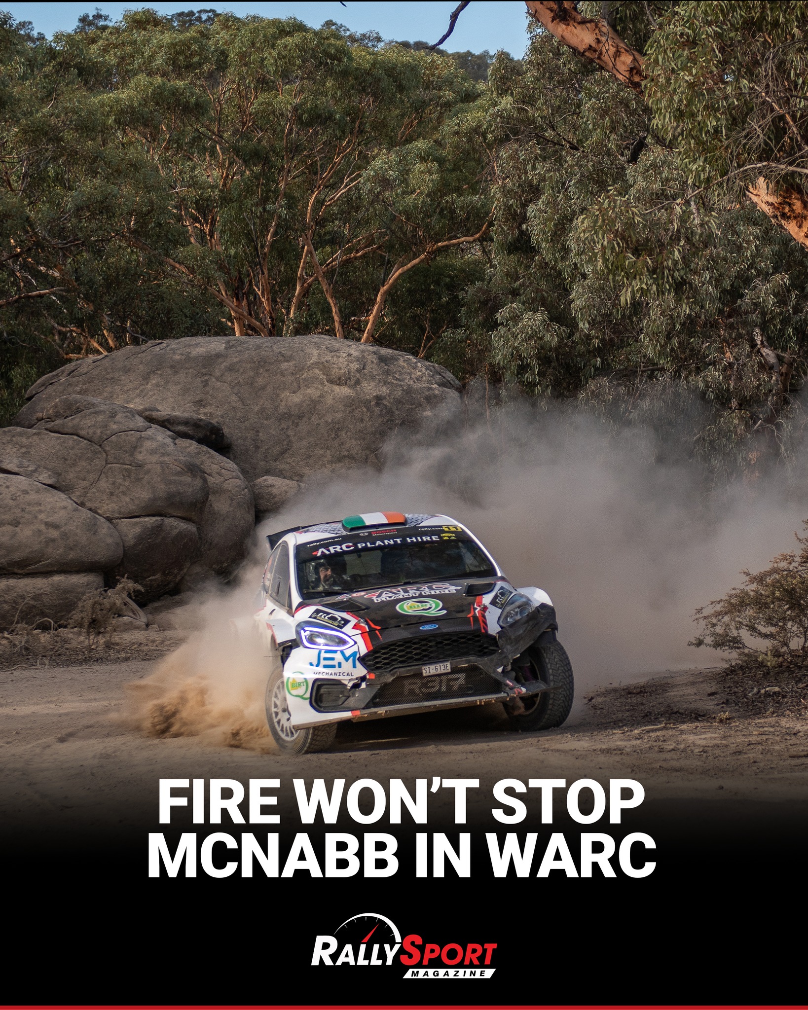 RallySport - A trailer fire before the Forest Rally caused his ...