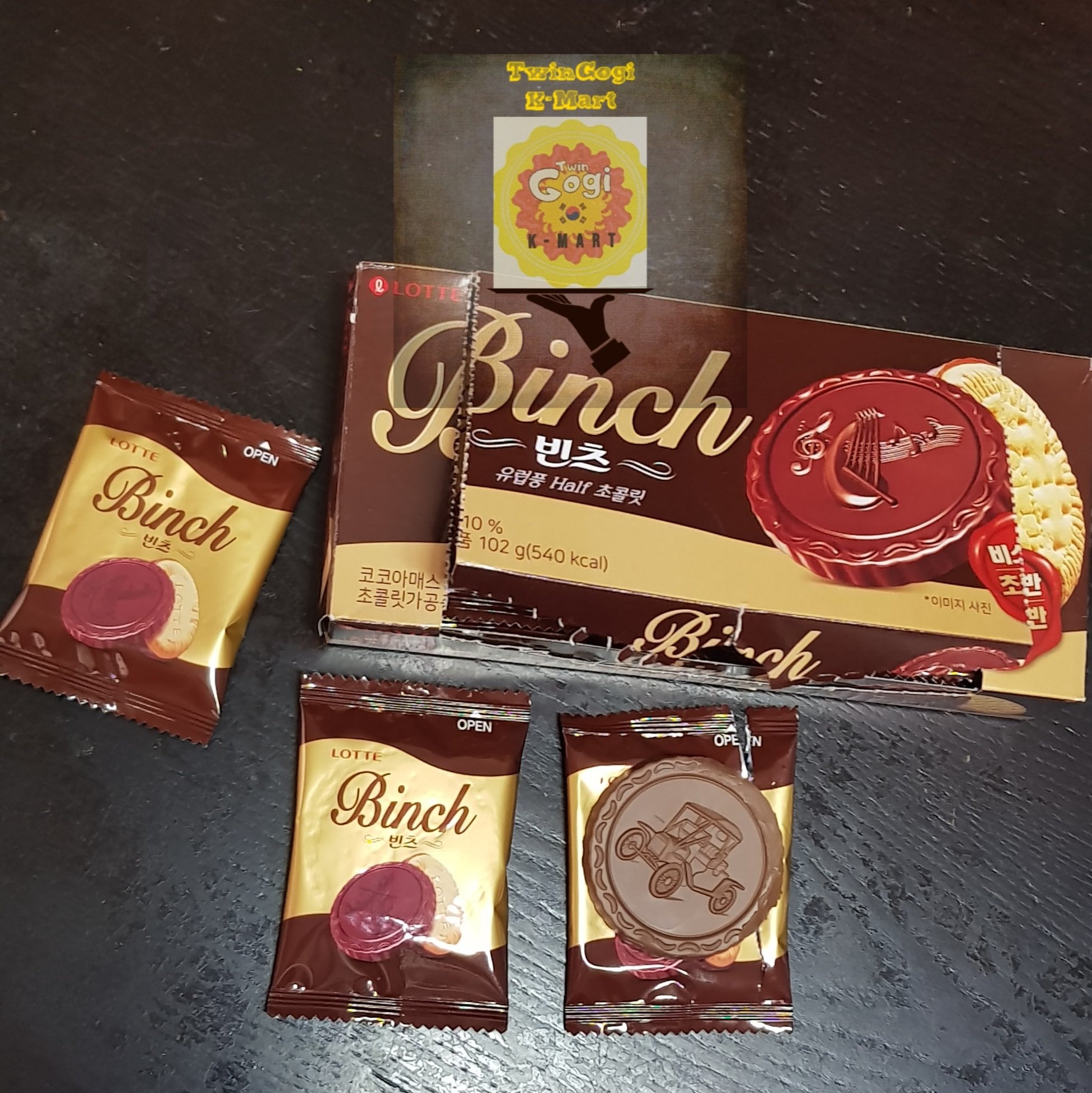 TwinGogi K-Mart - 🆕️ 💥 Binch Cookie 102g (12 individual...