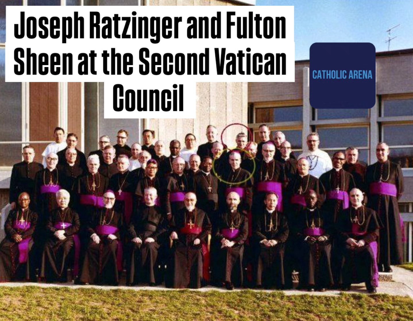 Catholic Arena - Photograph showing Joseph Ratzinger and... | Facebook