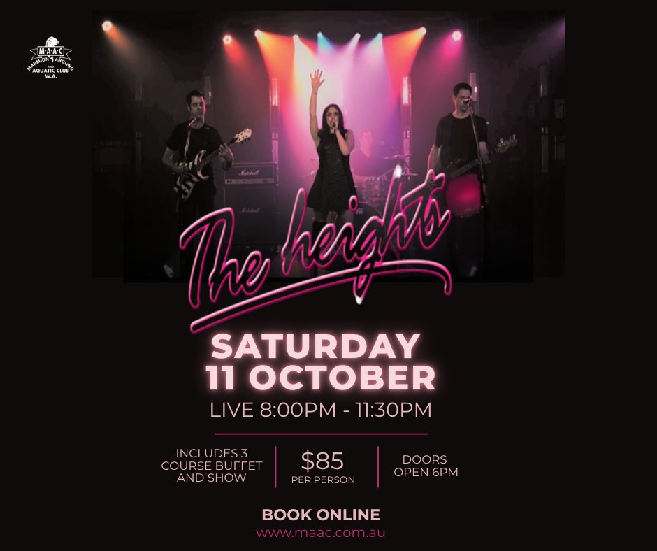 MAAC - The Heights Live at the MAAC! Get set for an unforgettable night ...