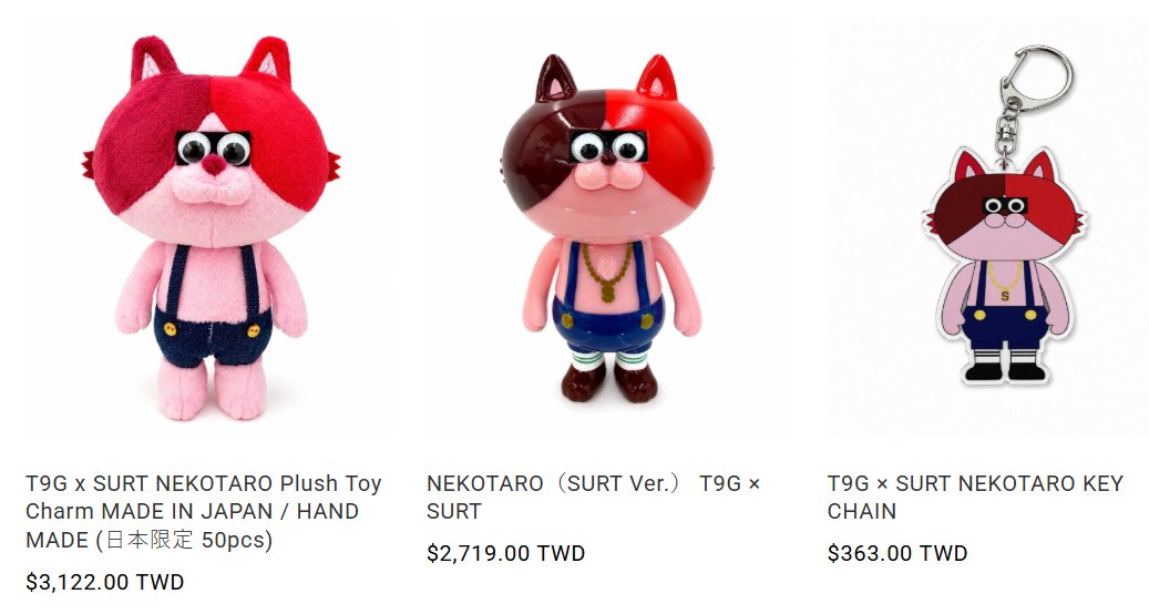 T9G NEKOTARO Plush Toy Charm ソフビ 50体限定 J.ME. (￣ε(#￣) - J.ME. (￣ε(#￣) added a new photo.