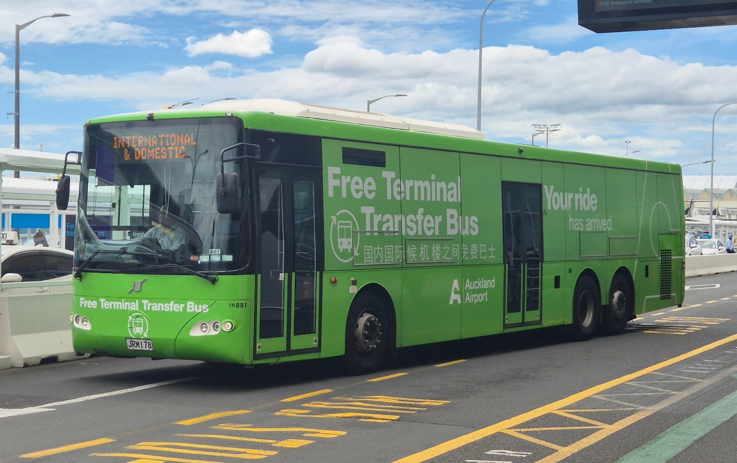 Josh - TR881 out operating the Free Airport Transfer shuttle at ...
