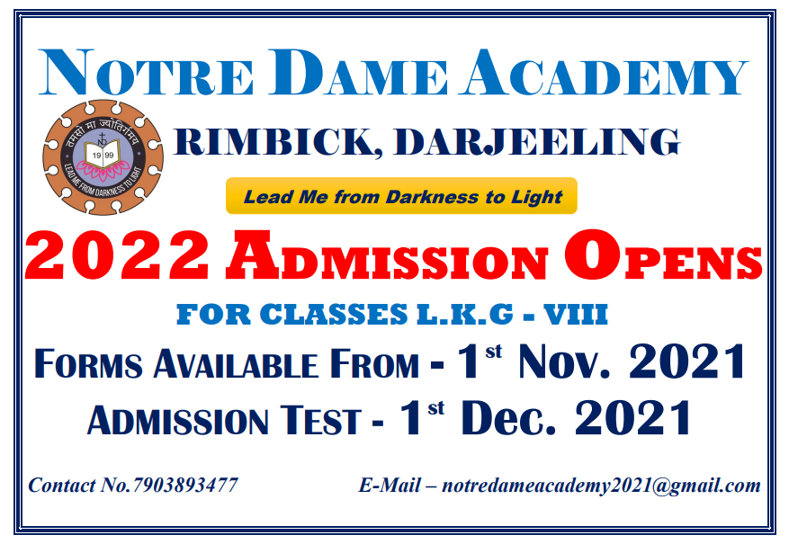 Notre Dame Academy, Rimbick. | Darjeeling