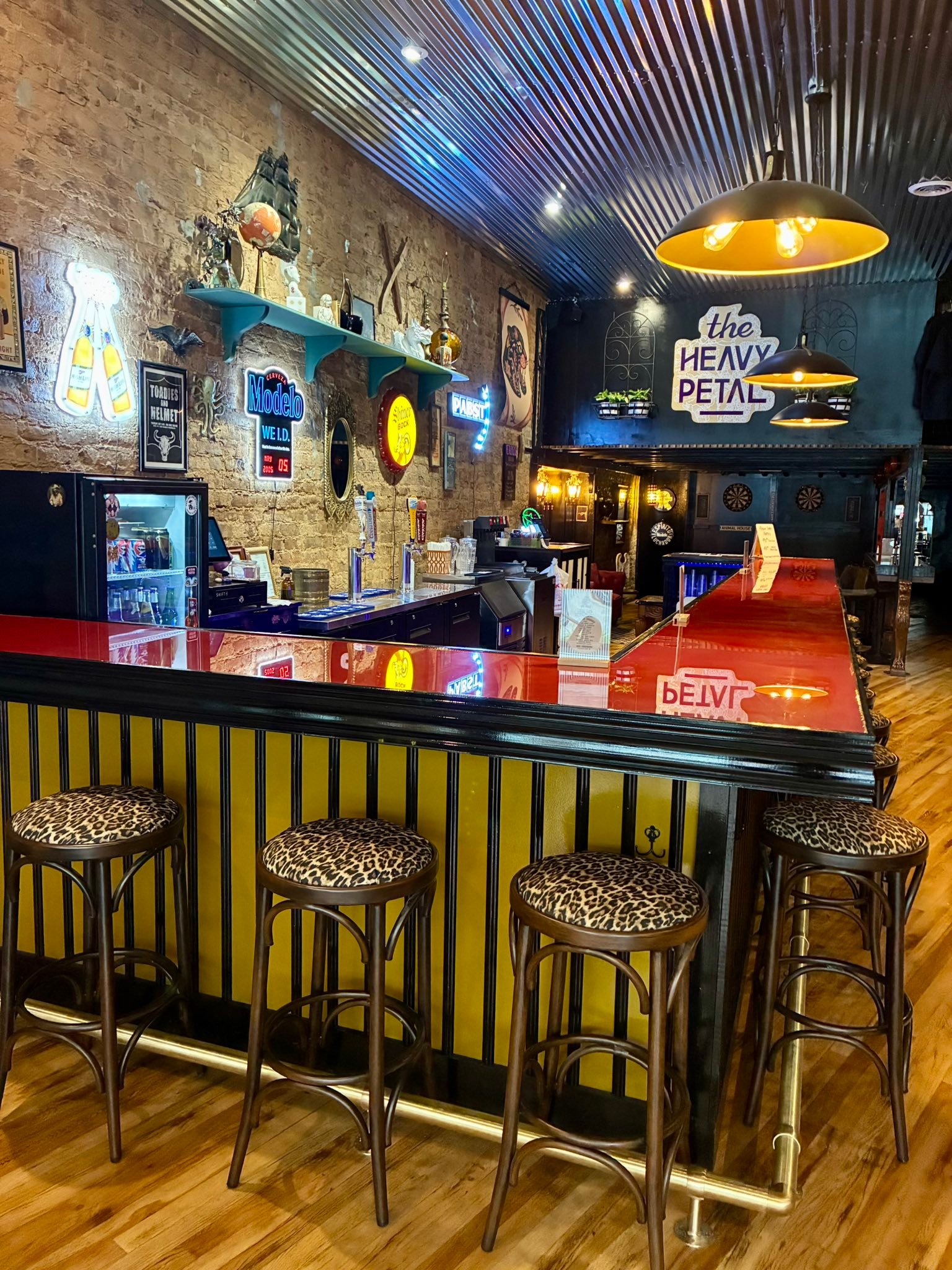 The Heavy Petal bar in downtown Morristown TN is open