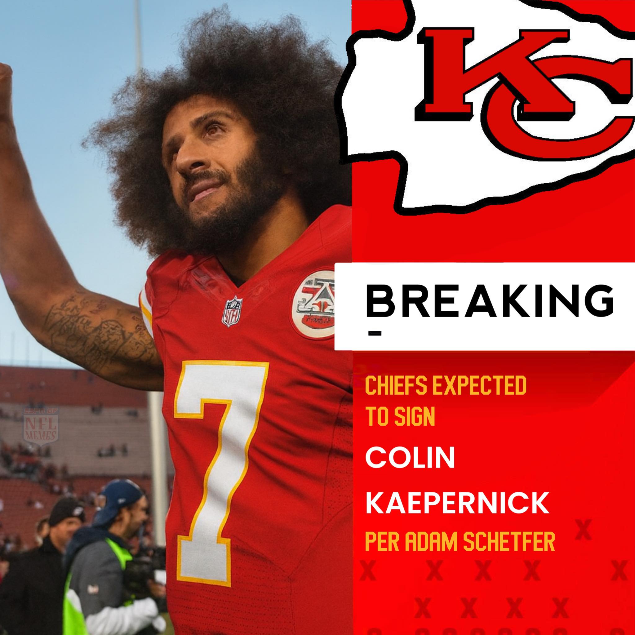 SOURCE: With the Kansas City Chiefs... - ESPN of NFL Memes | Facebook