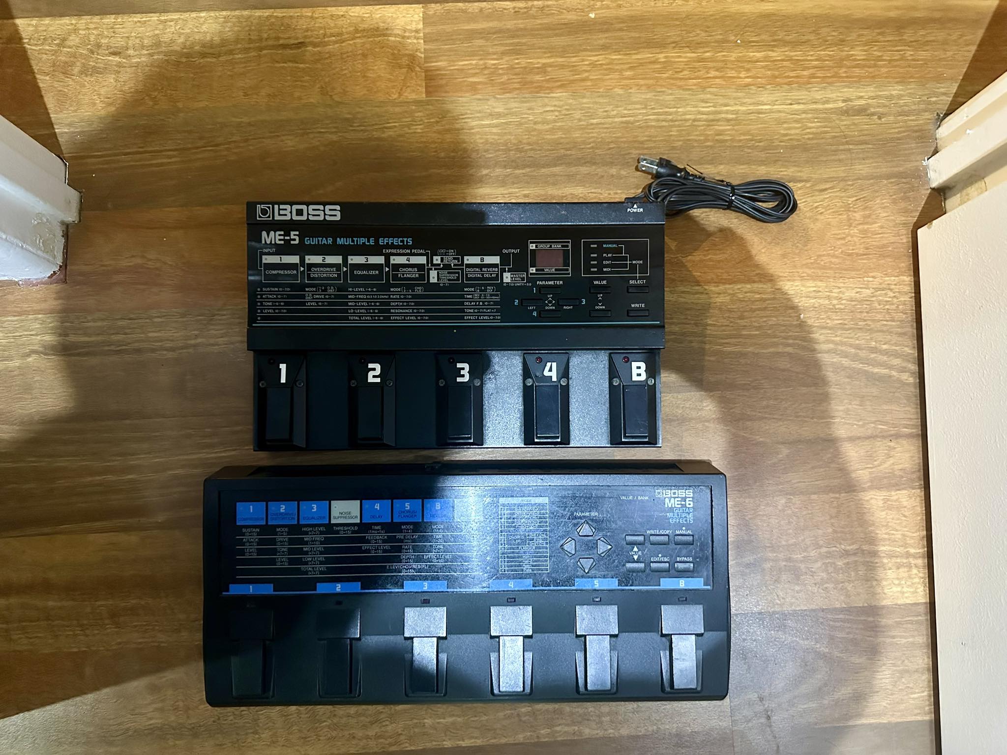 Boss ME-5 pedalboard review