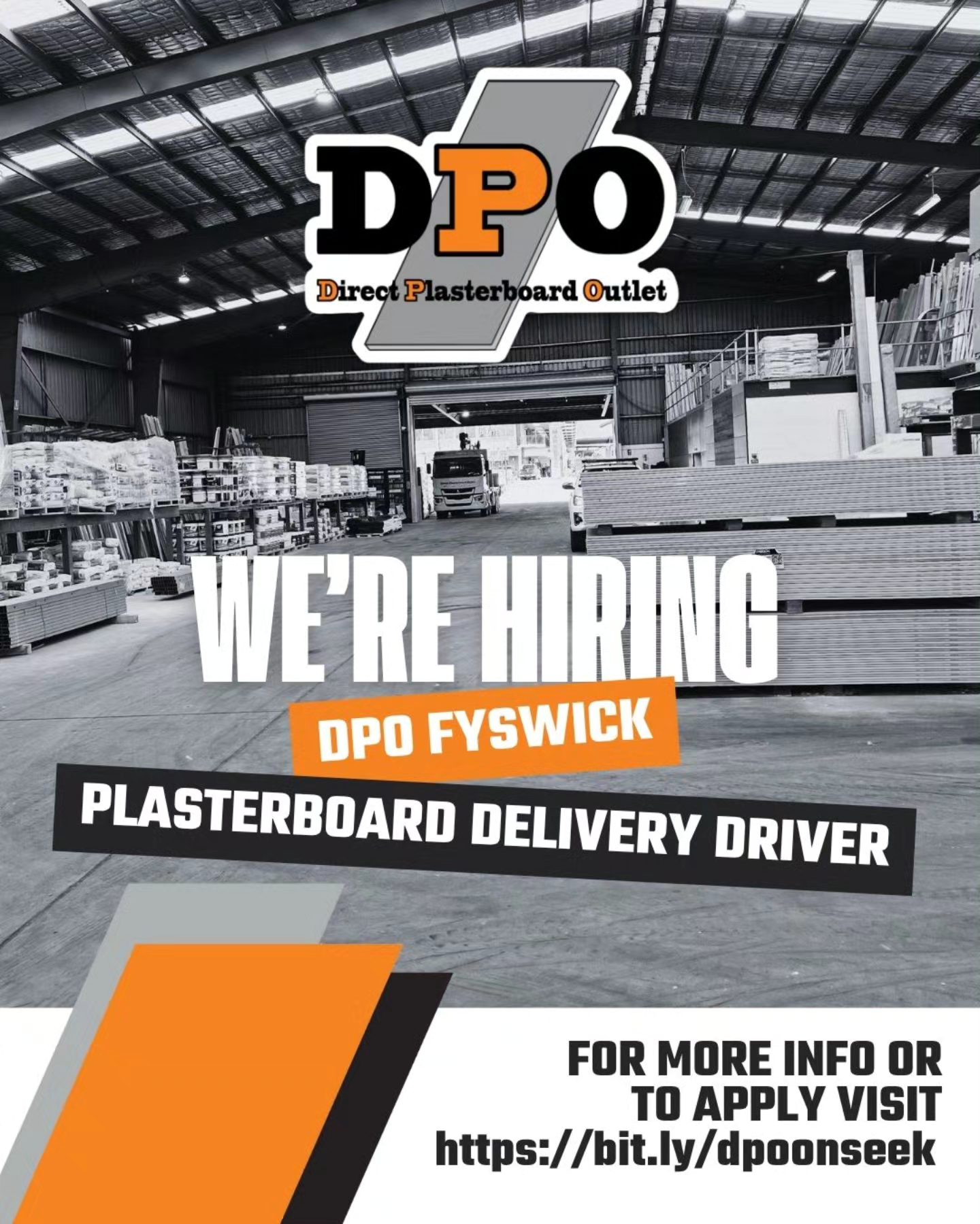 🚛 Now Hiring: HR Driver... - Direct Plasterboard Outlet - DPO | Facebook