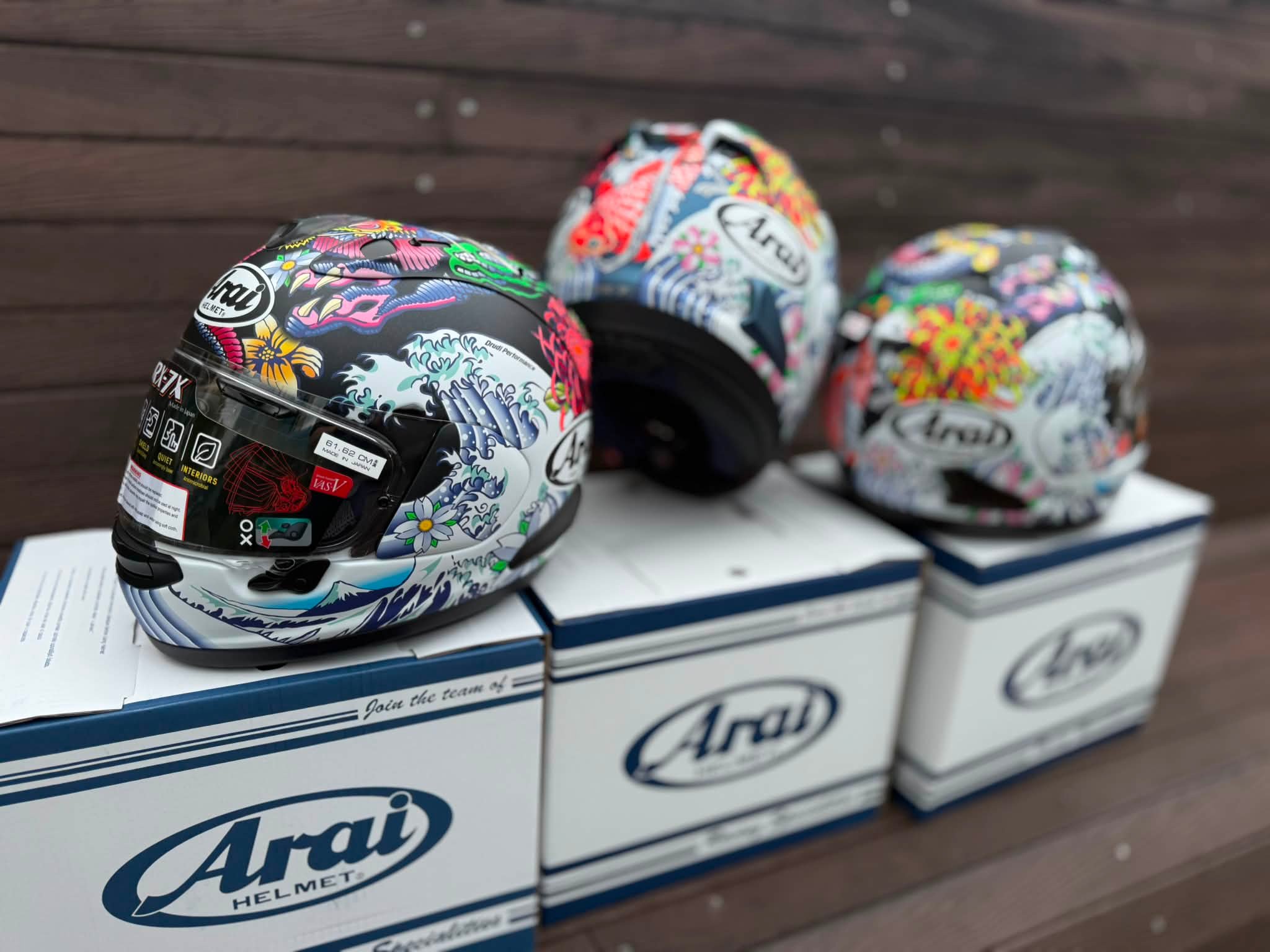 arai helmet made in japan price CK-6 Karting (Youth) 3D Logo Duct with two 10mm holes placed 65mm apart just above the reinforcing Super Fiber Belt Japanese arai five-star big-eye motorcycle