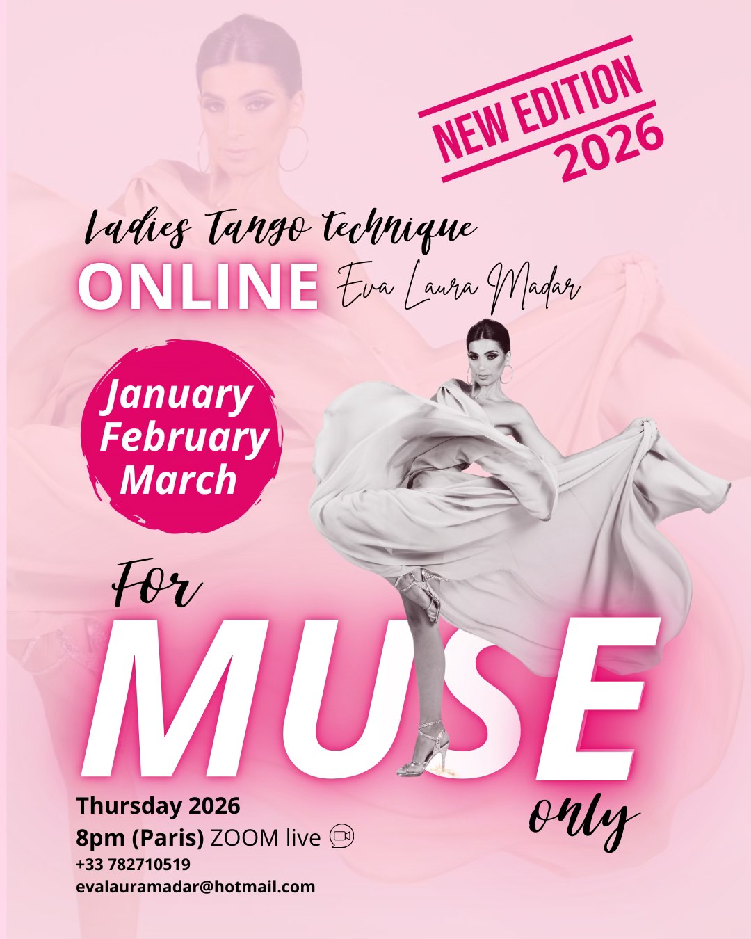 Intensive ONLINE Muse - Women’s Tango Technique