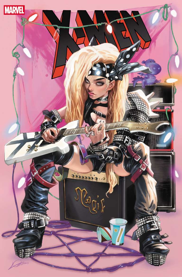 X-Men #35 Magik variant Cover By Alexander Lozano
