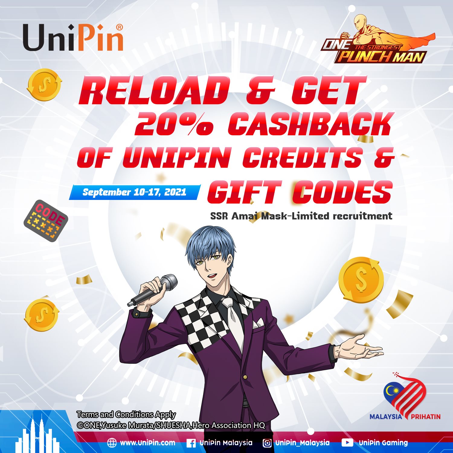 UniPin - 👊One Punch Man: The Strongest – IS BACK WITH REWARDS! Reload ...