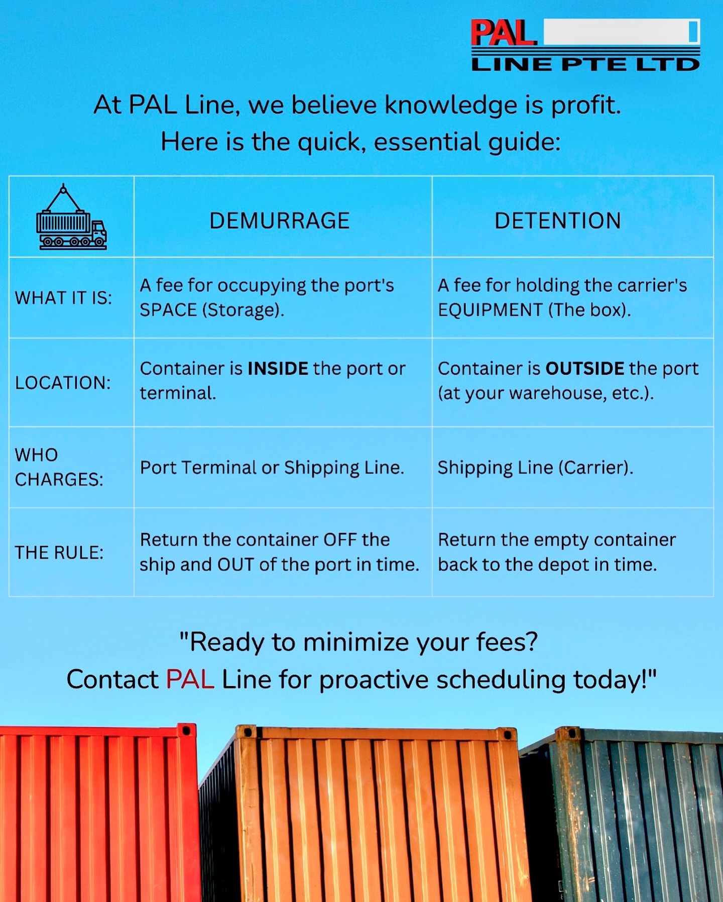 PAL Line Pte Ltd | Singapore Singapore