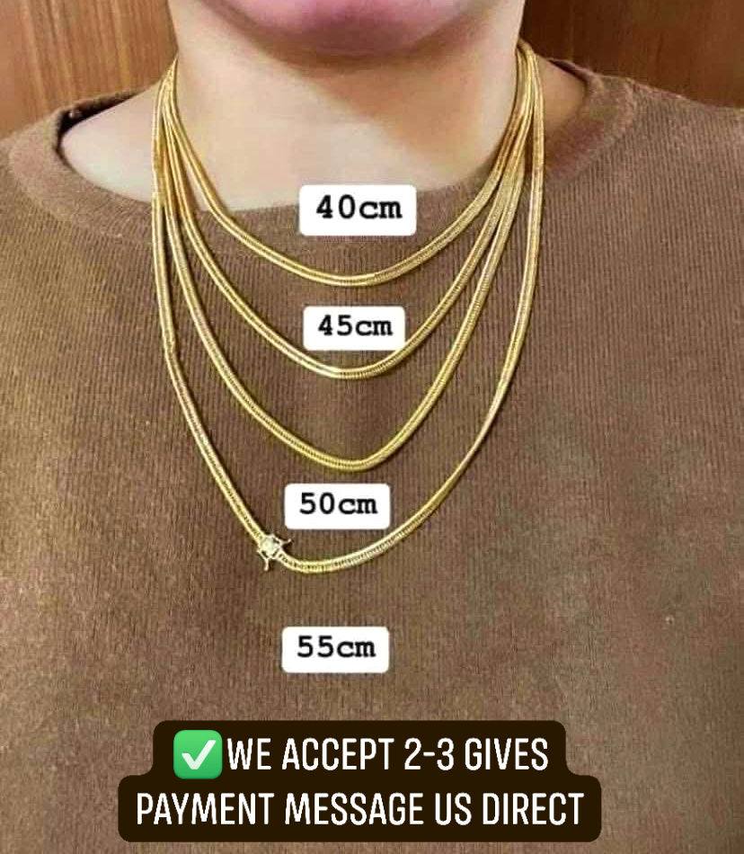 MS - K18 Elizabeth illusion with Glass pendant 4g Can fit up to