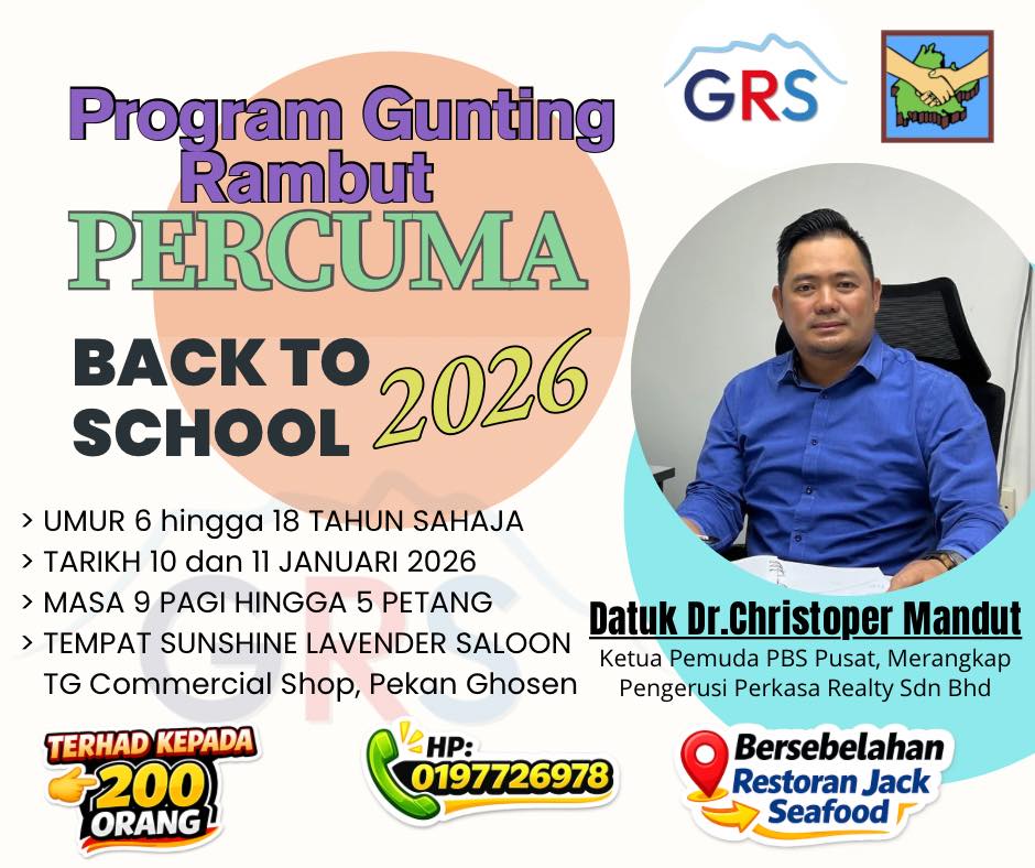 Dr.Christoper - ️🎒 PROGRAM GUNTING RAMBUT PERCUMA. BACK TO SCHOOL 2026 ...