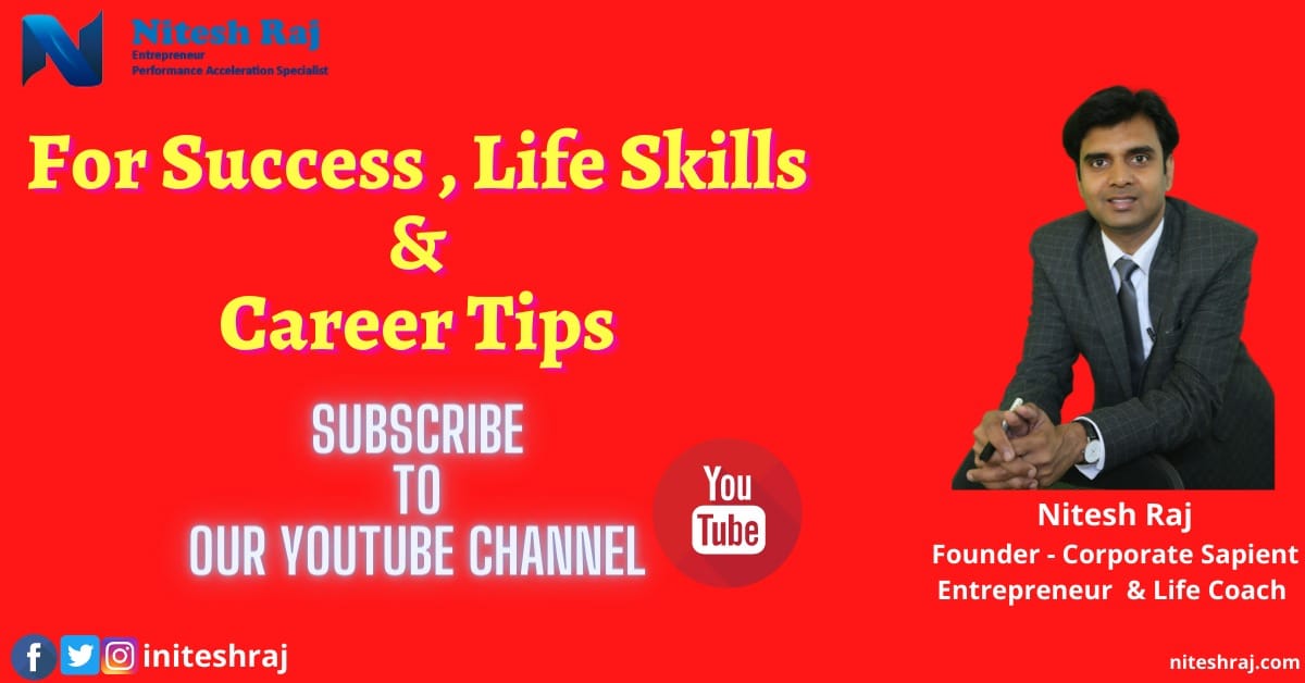 👉 DO... - Nitesh Raj - Author, MindSet & Leadership Coach