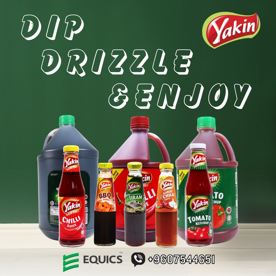 Equics Pvt Ltd - 🥢 Dip, Drizzle & Enjoy – Yakin Sauce is... | Facebook
