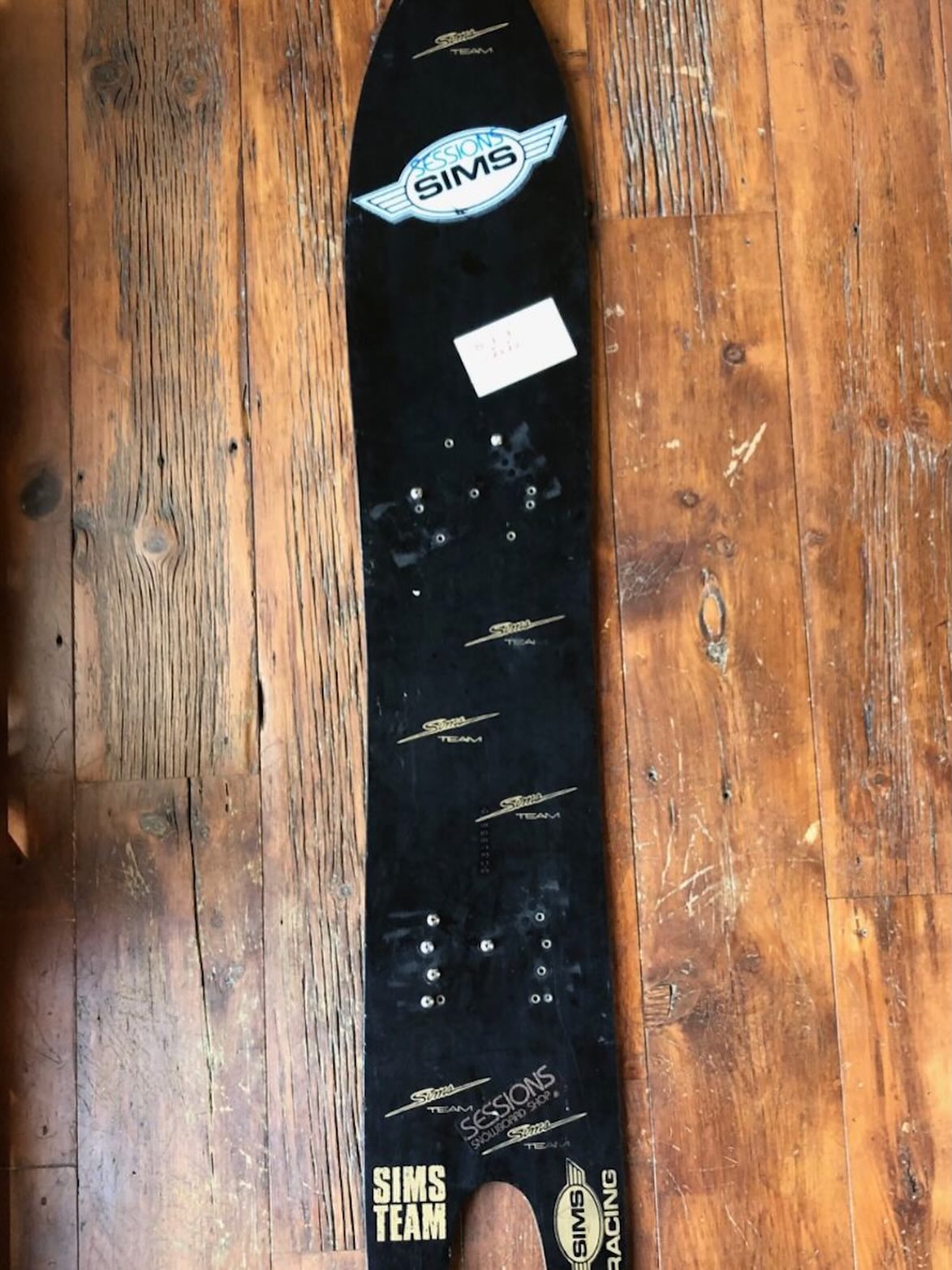 Sims Daytona 172 snowboard for carving