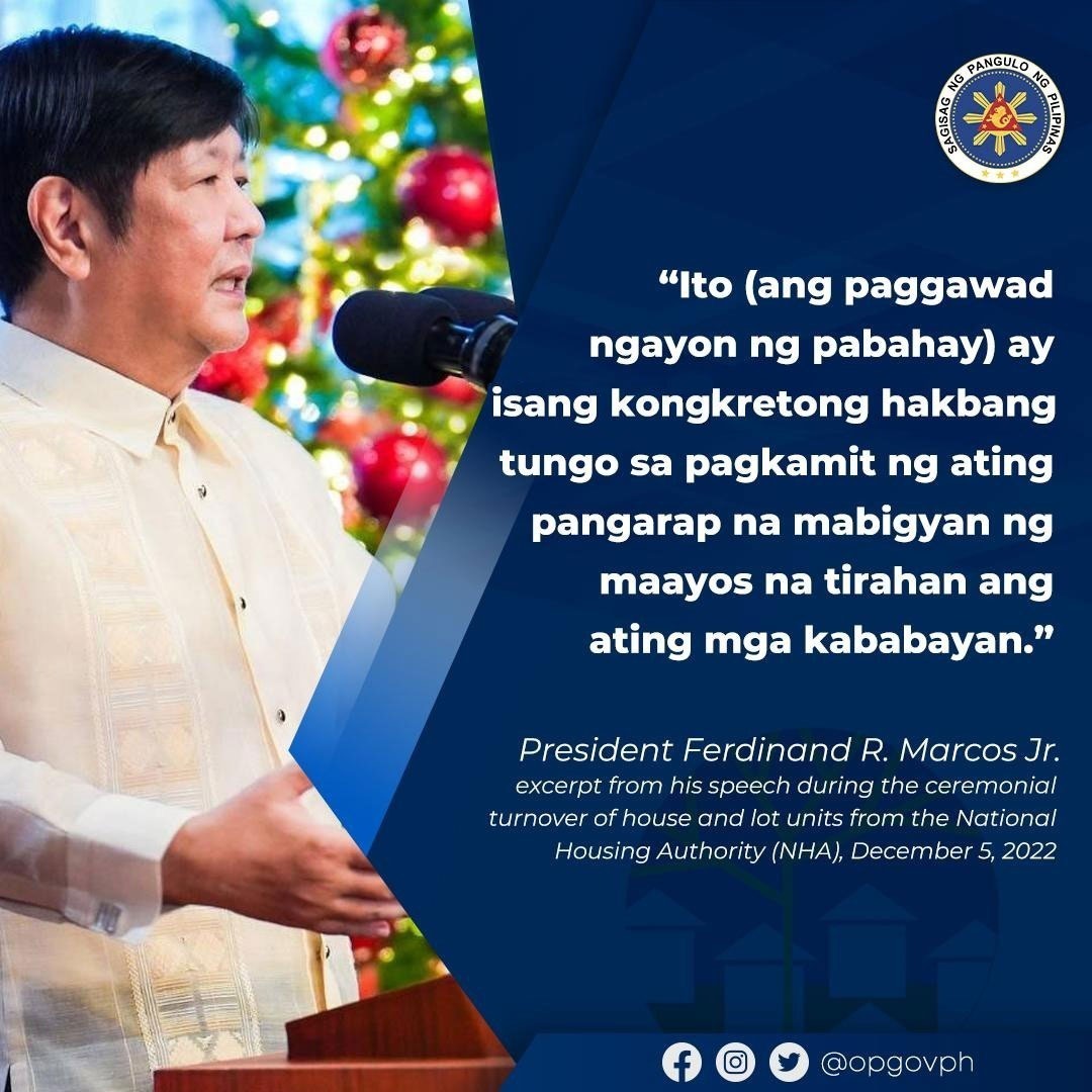 Office of the President - President Ferdinand R. Marcos Jr. built on ...