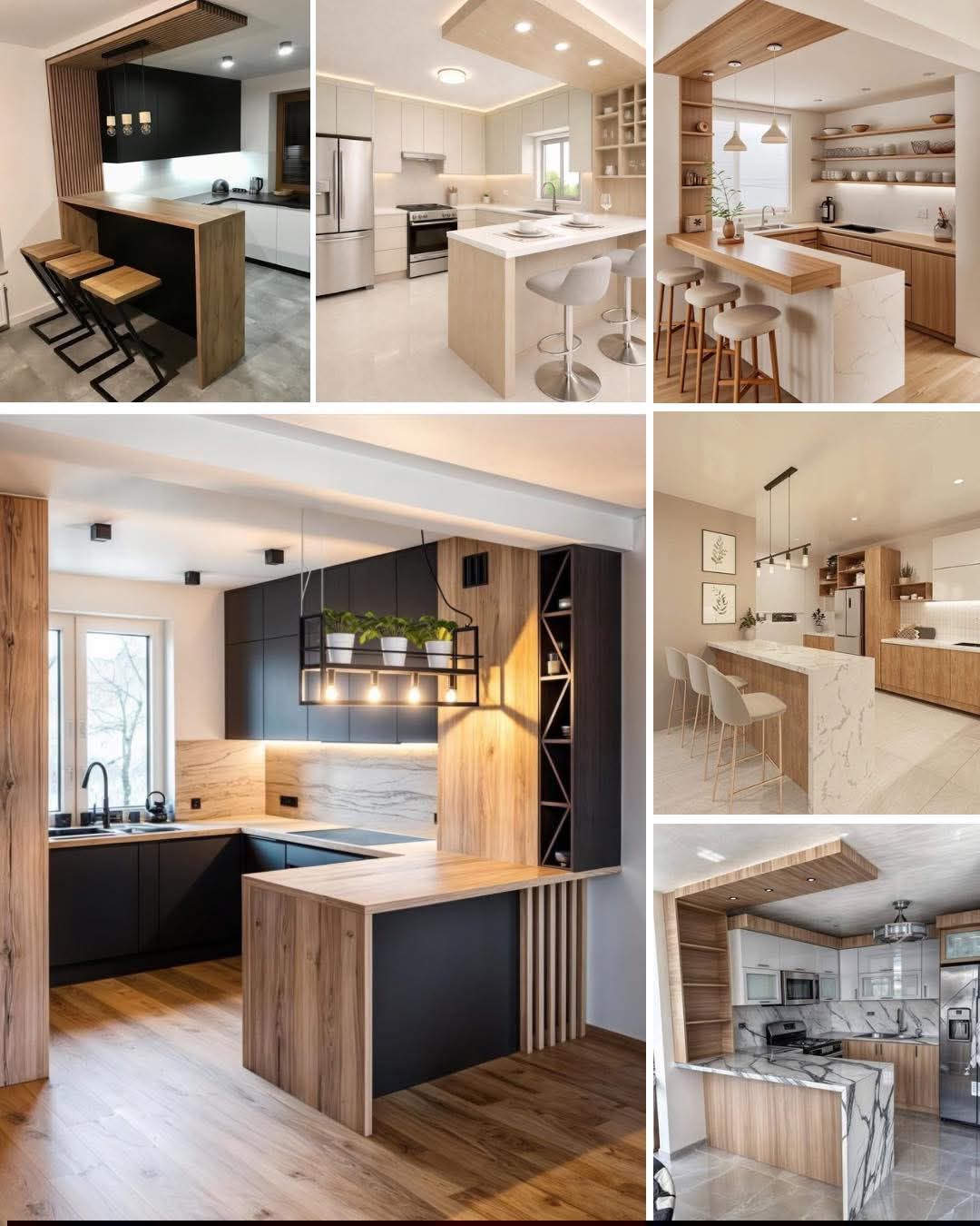 💡🏠🤩 Ideas de barras para cocinas... - M&F muebles de melamina | Facebook