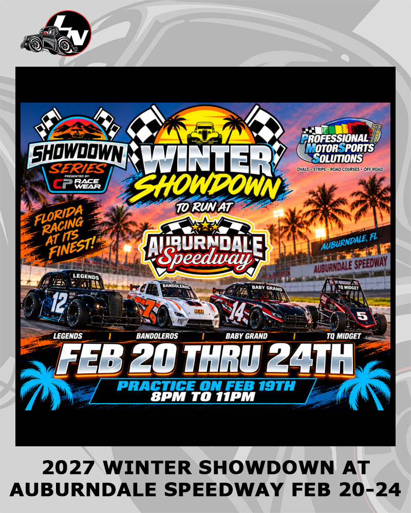 The fourth-annual Winter Showdown returns to Auburndale Speedway
