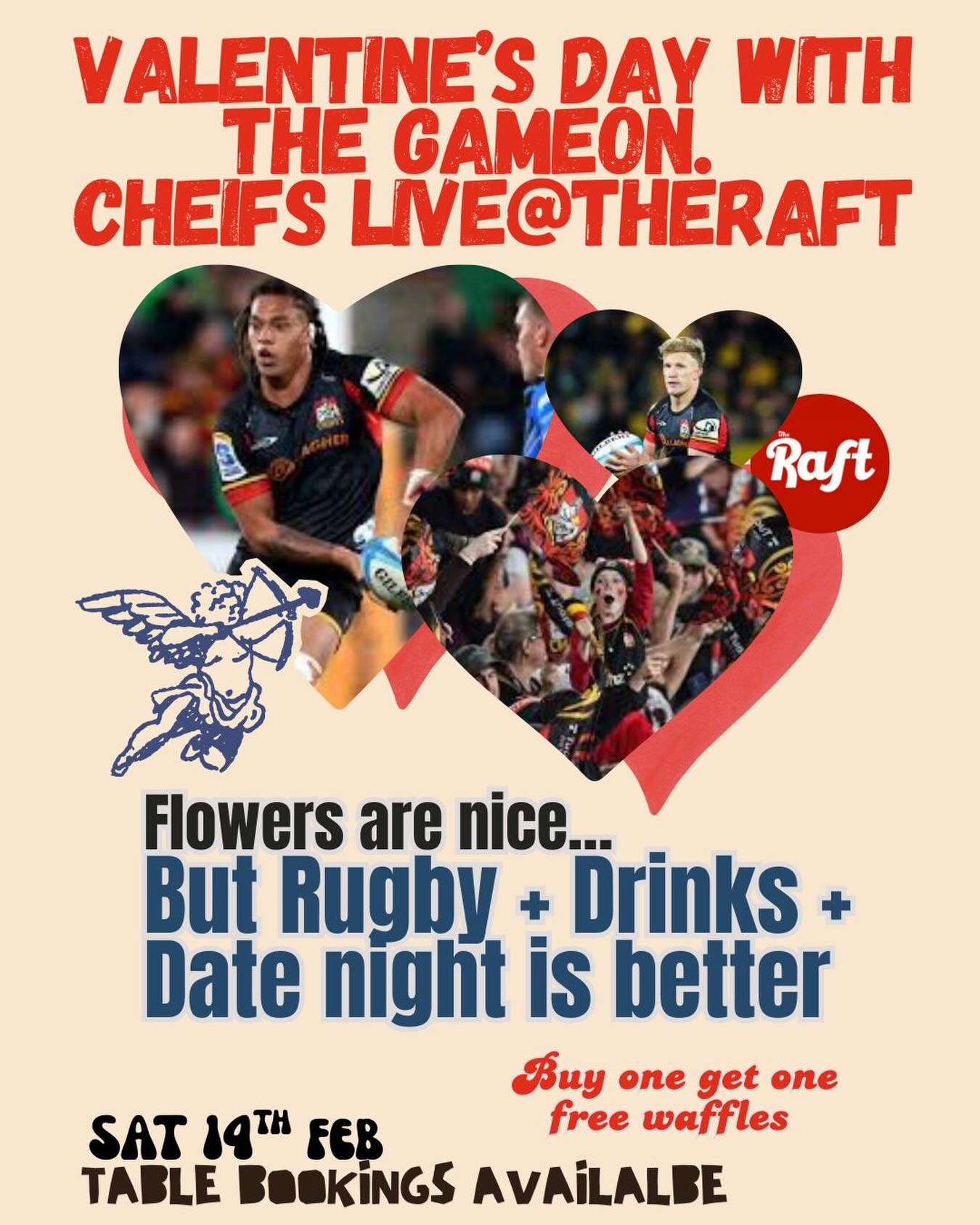 The Raft - Valentines @ Raft this Sat has to be the perfect date night ...