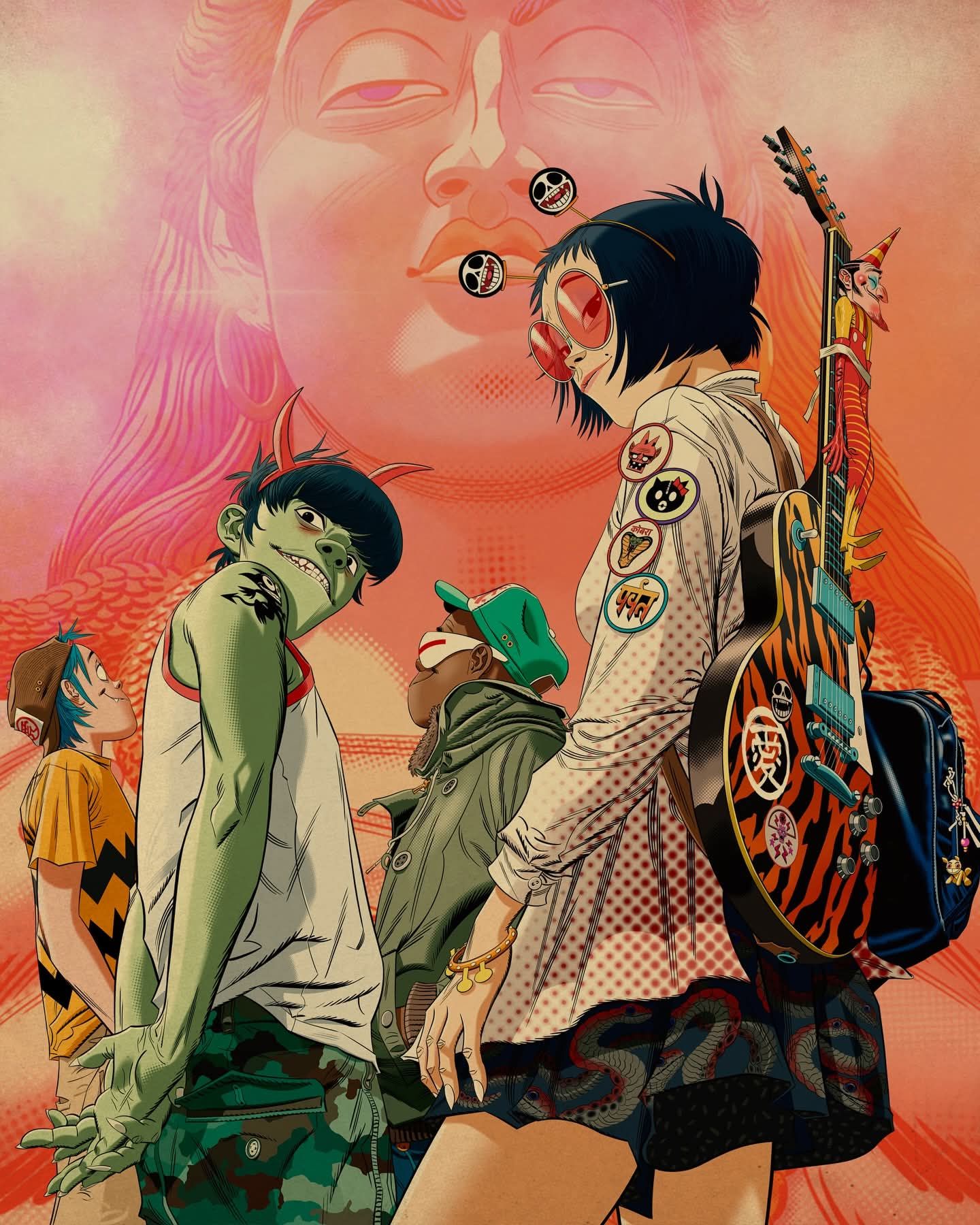 From Bounce Magazine by Tower Records Japan #gorillaz