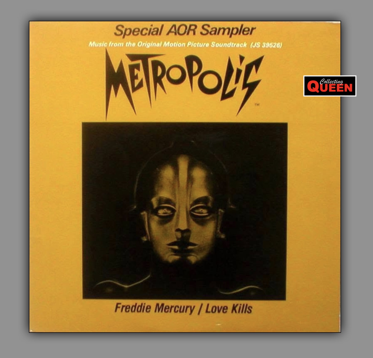 Freddie Mercury's solo single 'Love Kills' released in the USA