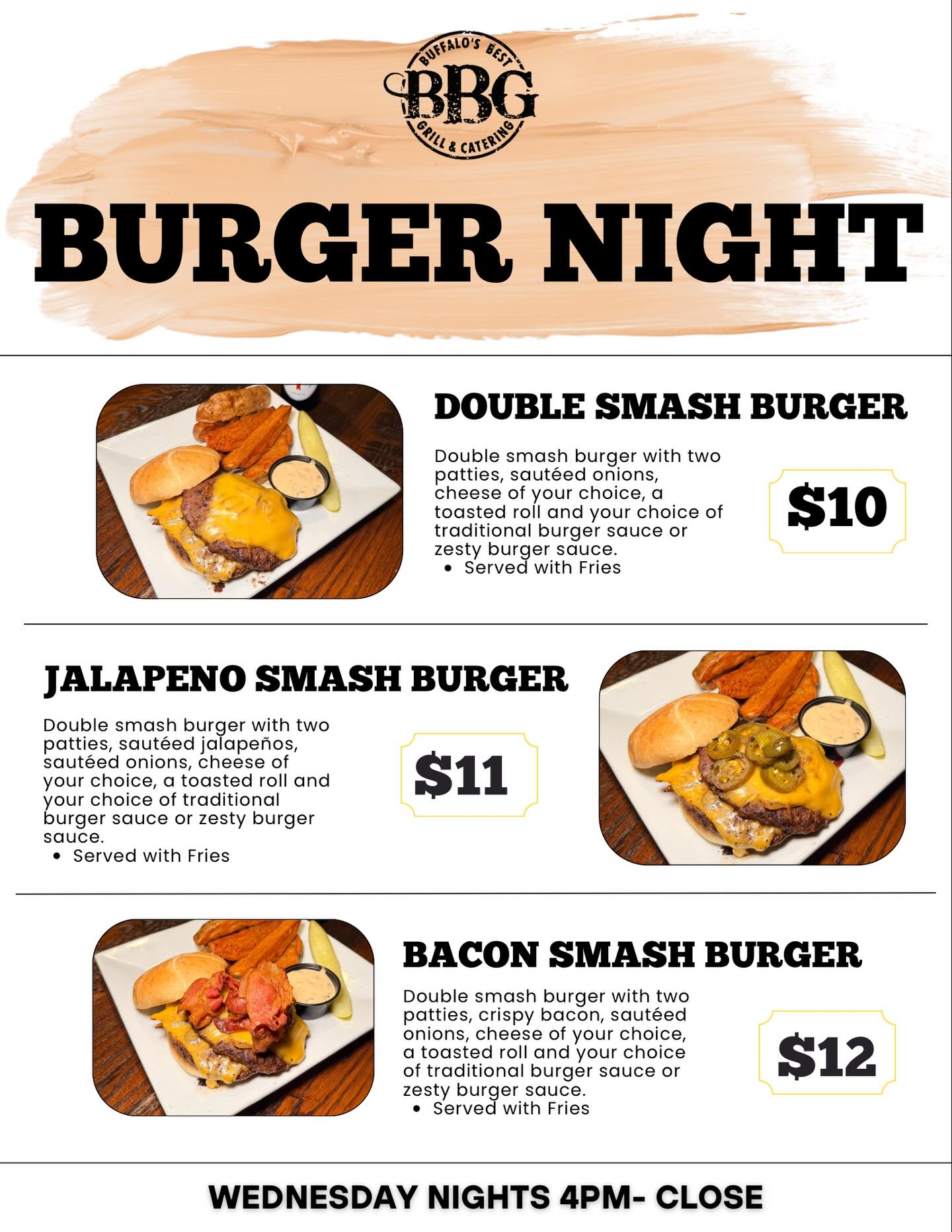 🚨 UPDATED MENU 🚨 We’ve made some... - Buffalos Best Grill | Facebook