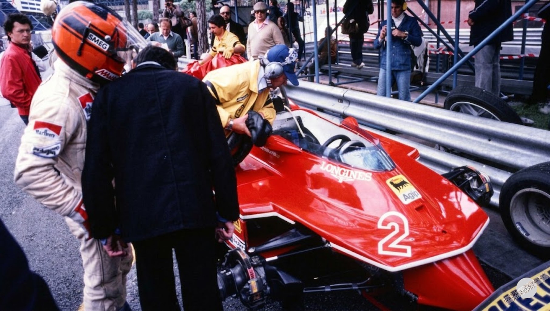 Year 1980 Formula One at Monaco Gilles Villeneuve / Ferrari T5