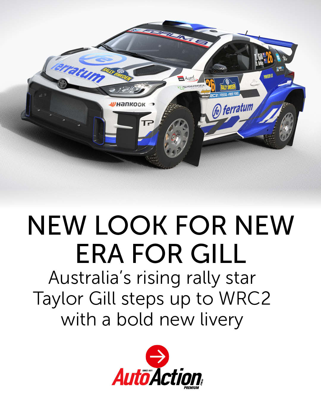 Auto - Australia’s rising rally star Taylor Gill, has revealed the new ...