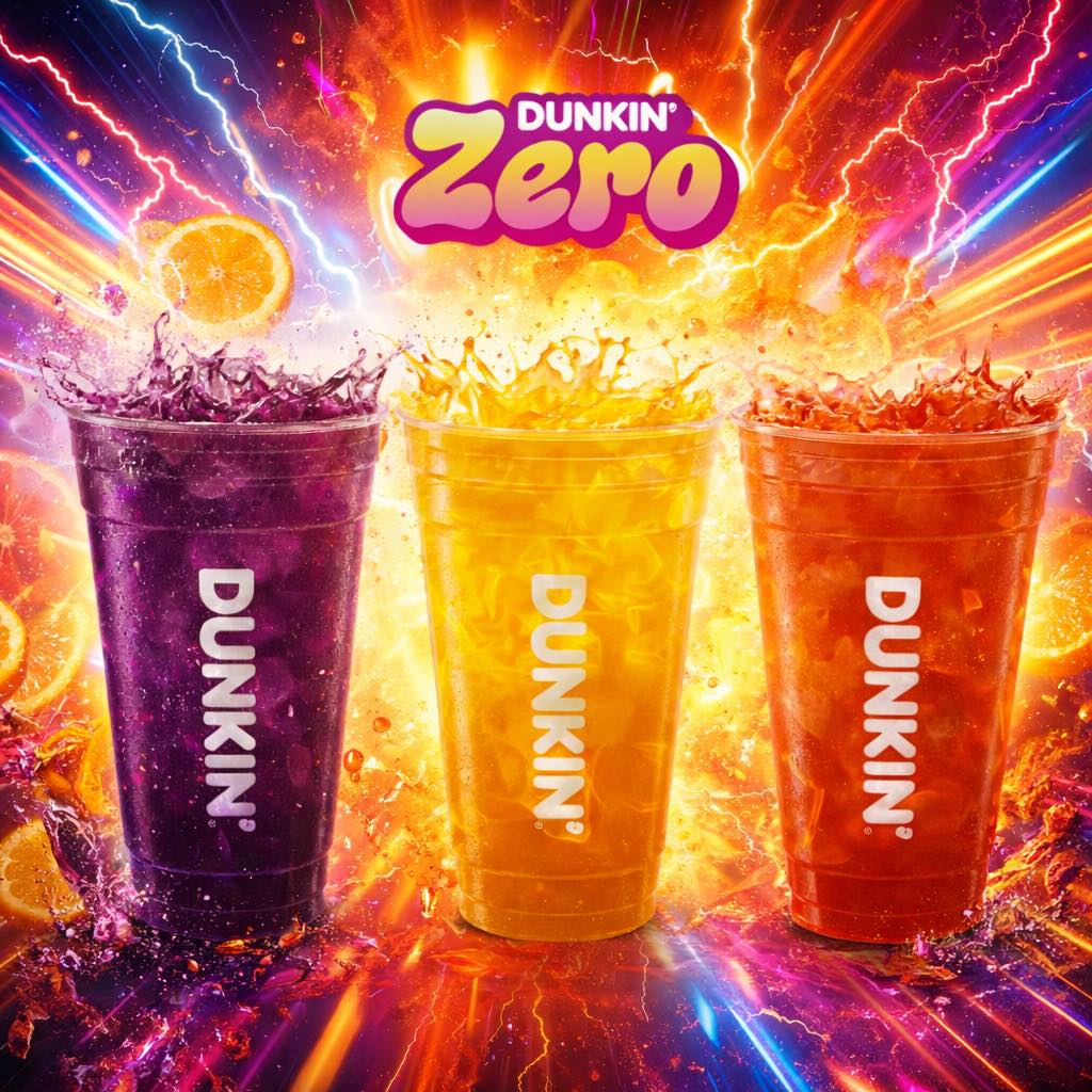 ⚡️NEED A BOOST BUT NOT FEELING COFFEE Meet Dunkin' ZERO—the zero