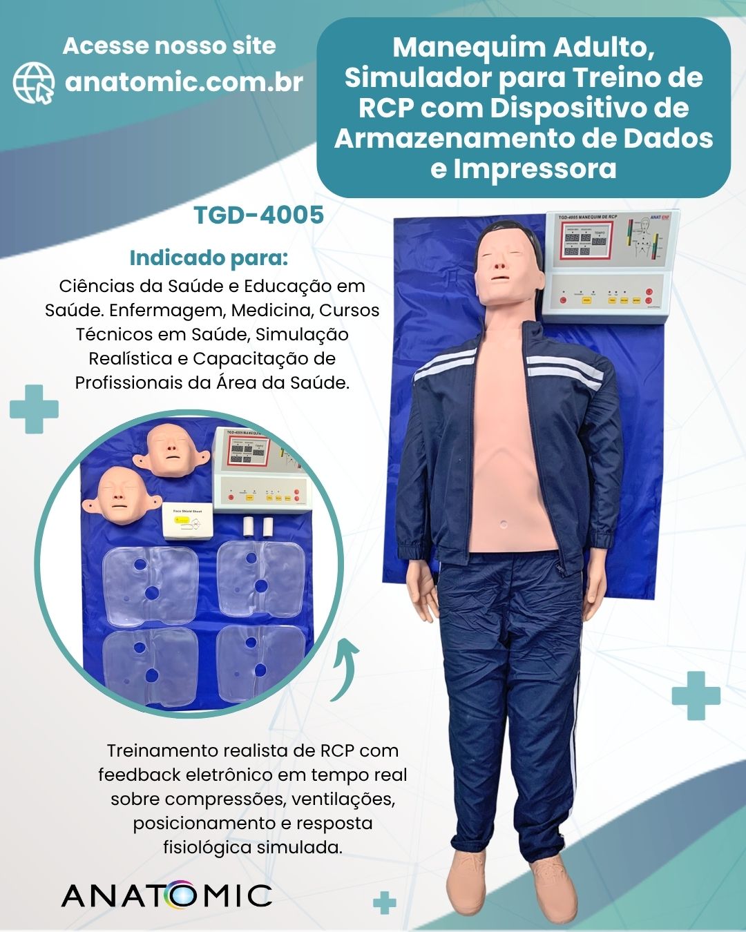 Produtos - 🫁 Treine RCP com realismo e precisão usando o Simulador de ...
