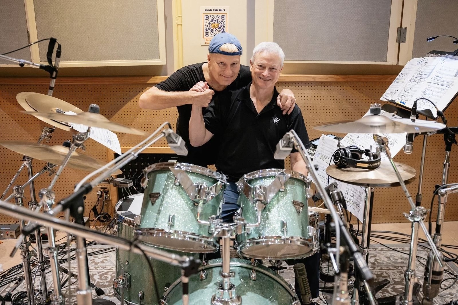 Gary - Hey all you drummer fans out there. Here I am at a 