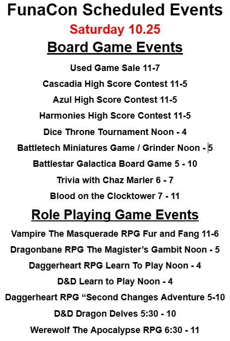 Funagain Games Eugene
