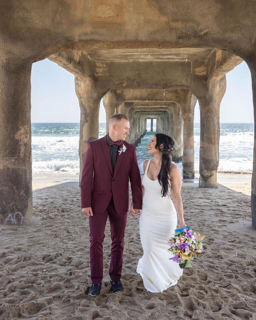 wedding dresses manhattan beach venue in Beach This stunning beach wedding Vacation Dress Black Polo with Blue color:Daffodil