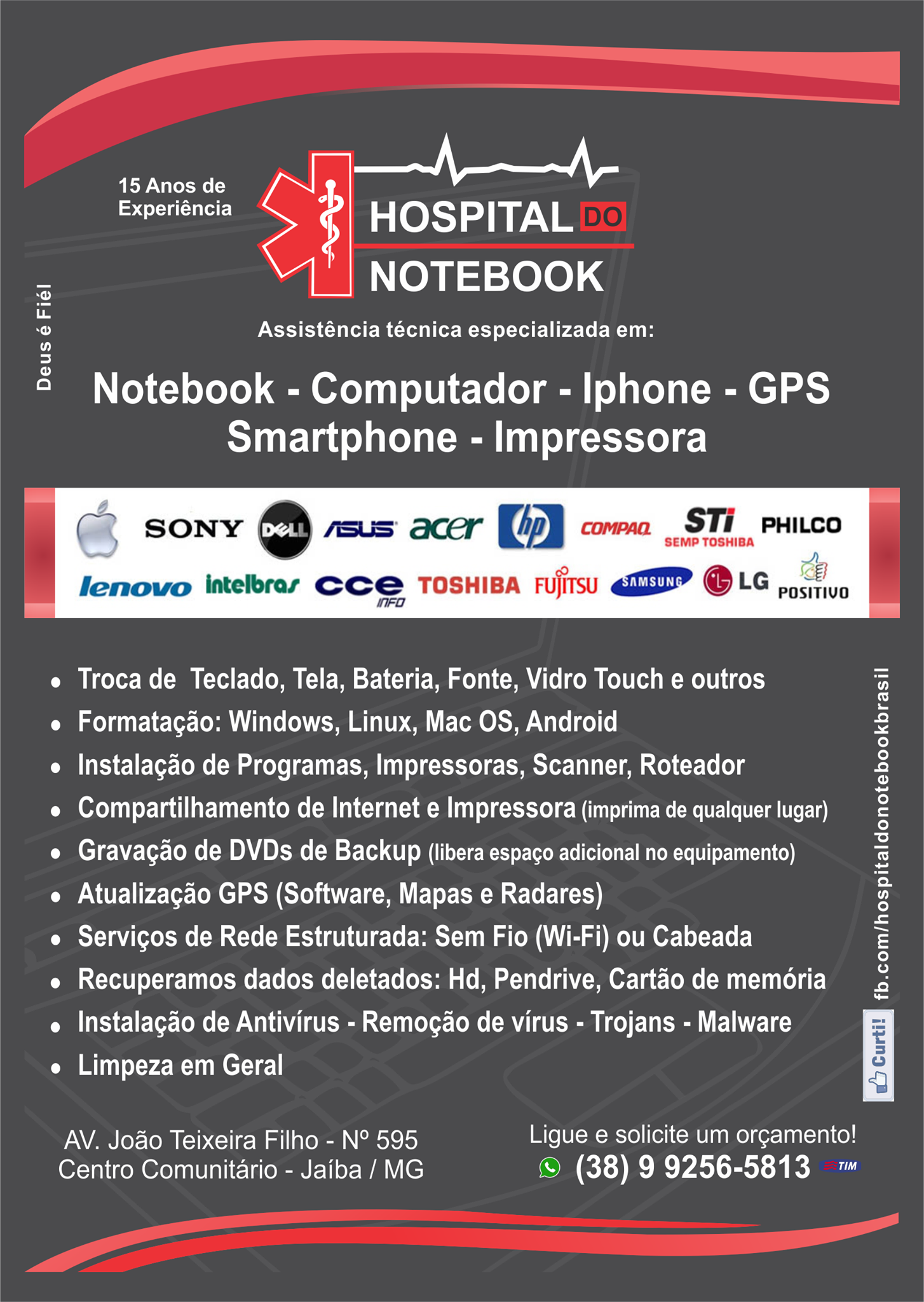 Hospital do Notebook | Santa Ernestina SP