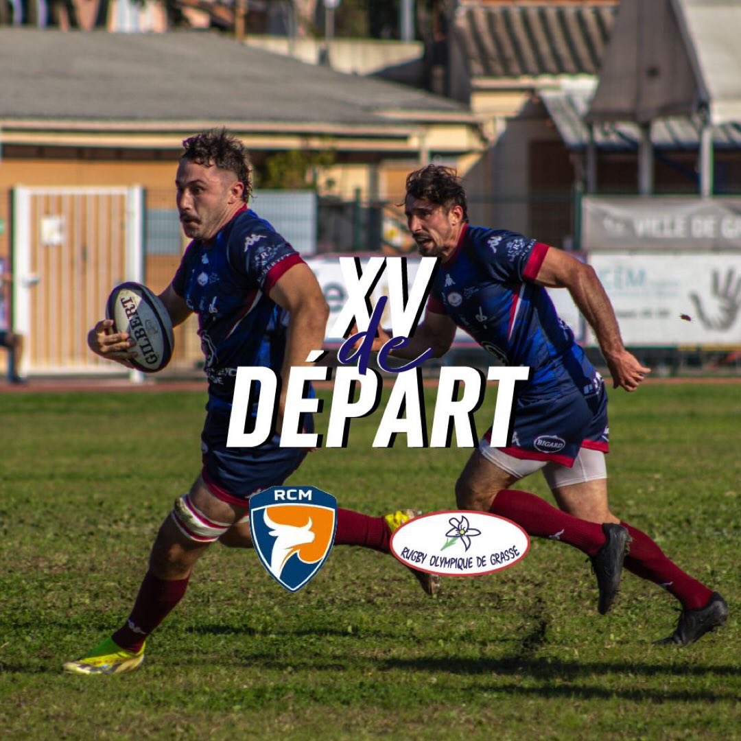 Rugby - 🔴🔵 Infos ROG 💥 📢 Prolongation 👍 📄🖊️ Maxime VAZ 🏉 📌 3ème ligne ...