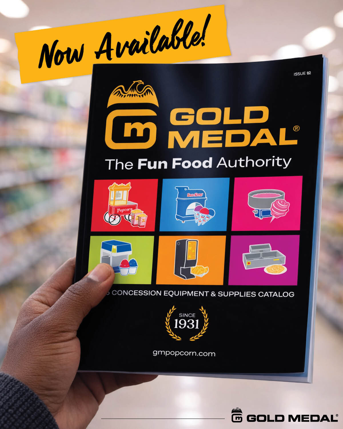 Our brand new 2026 Concession... - Gold Medal Products Co. | Facebook