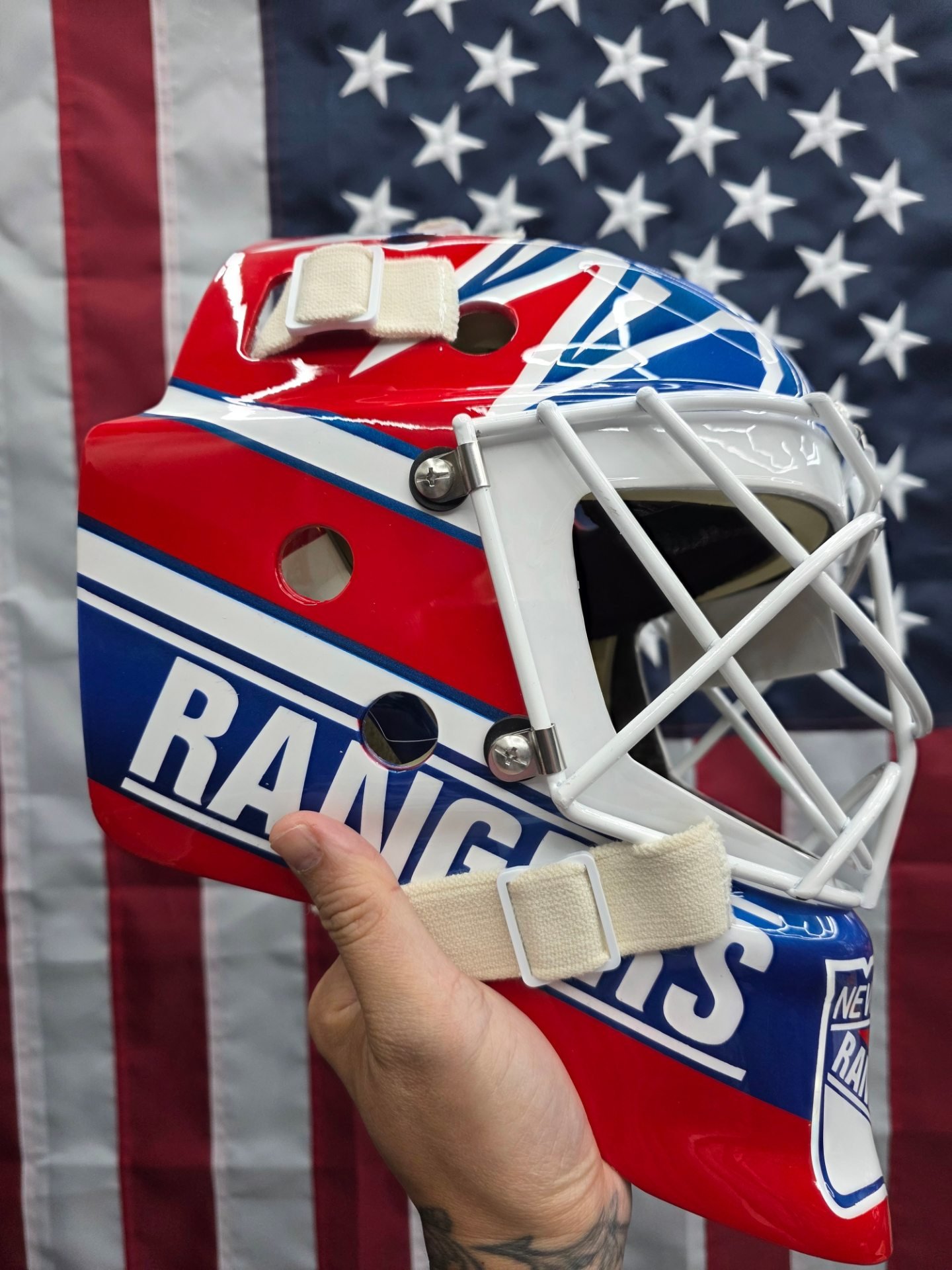 Featuring Mike Richter goalie mask: 🇺🇸 An American Hockey Icon
